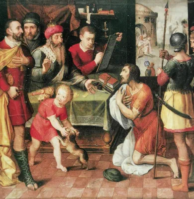 Cover art — The Unmerciful Servant / The Just Judge — Attributed to Pieter Pourbus, c. 1570