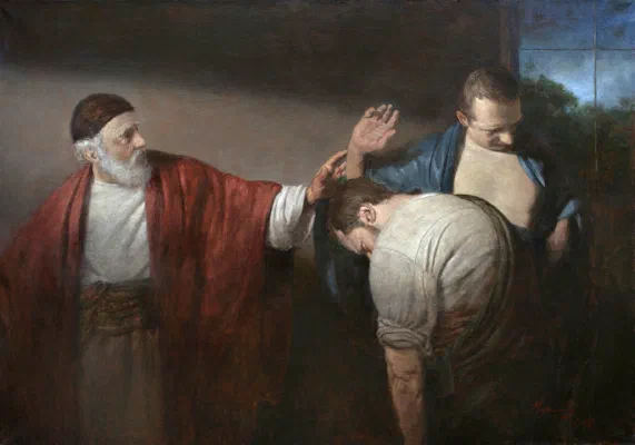 Cover art — Parable of the Two Sons, Andrei Mironov, 2012